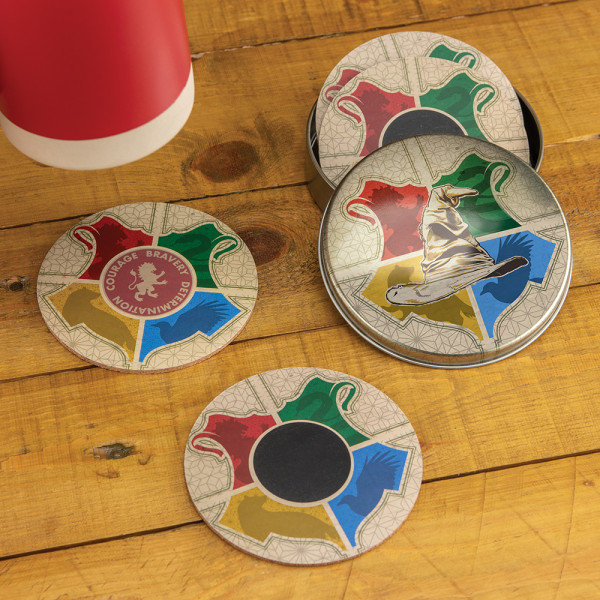 Paladone Heat Change Coasters: Harry Potter Sorting Hat